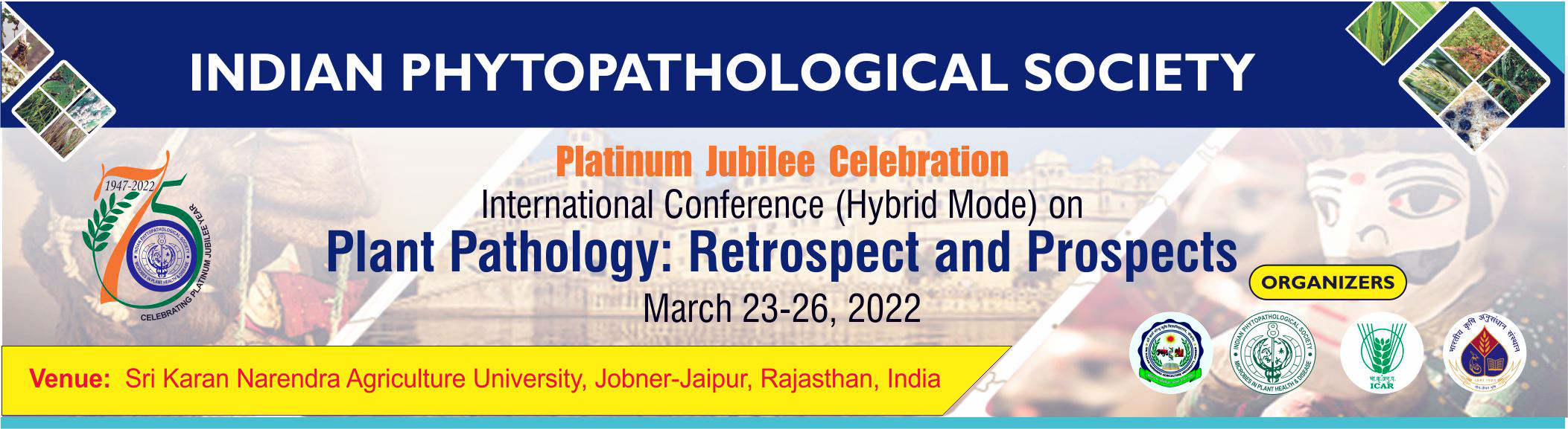 IPS International Conference, SKNAU, Jobner-Jaipur, Rajasthan, India, March 23-26, 2022
